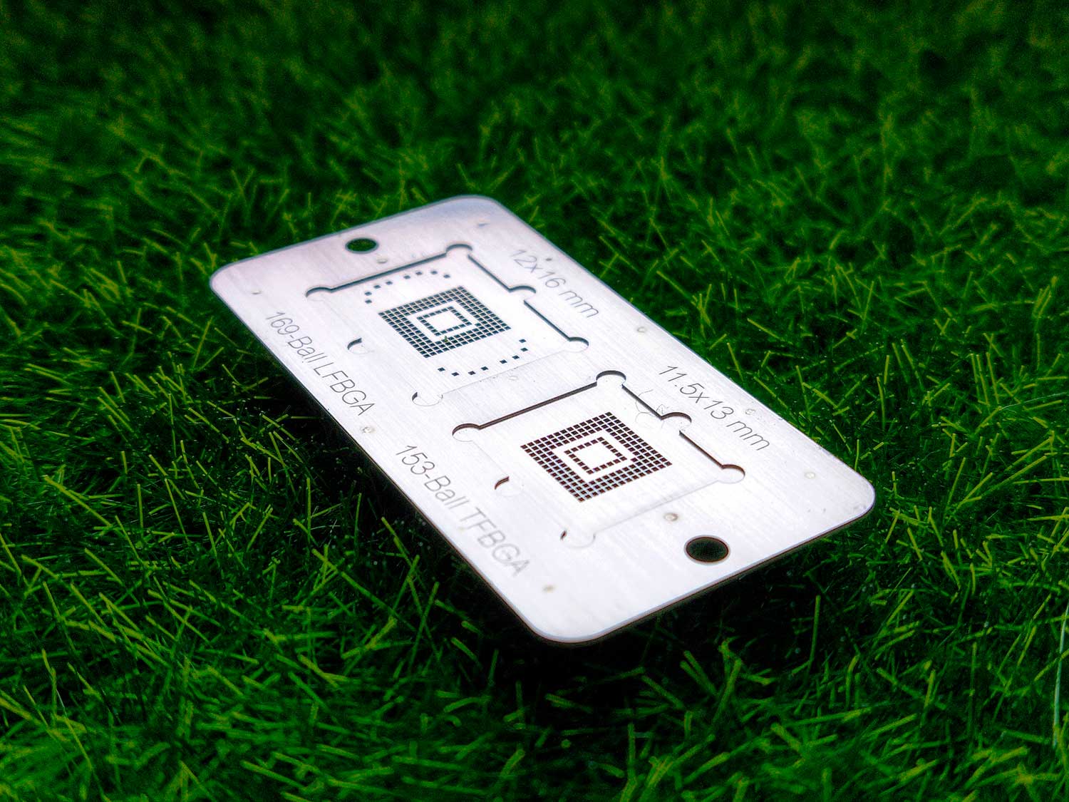 Трафарет прямого нагрева для микросхем eMMC/UFS