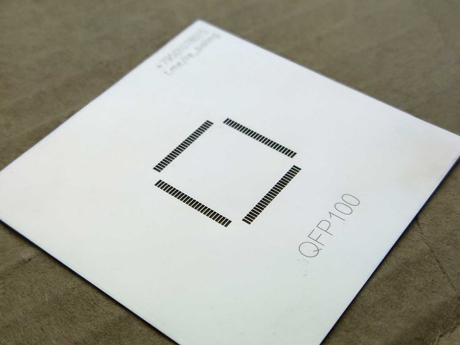 Классический трафарет 50×50 мм