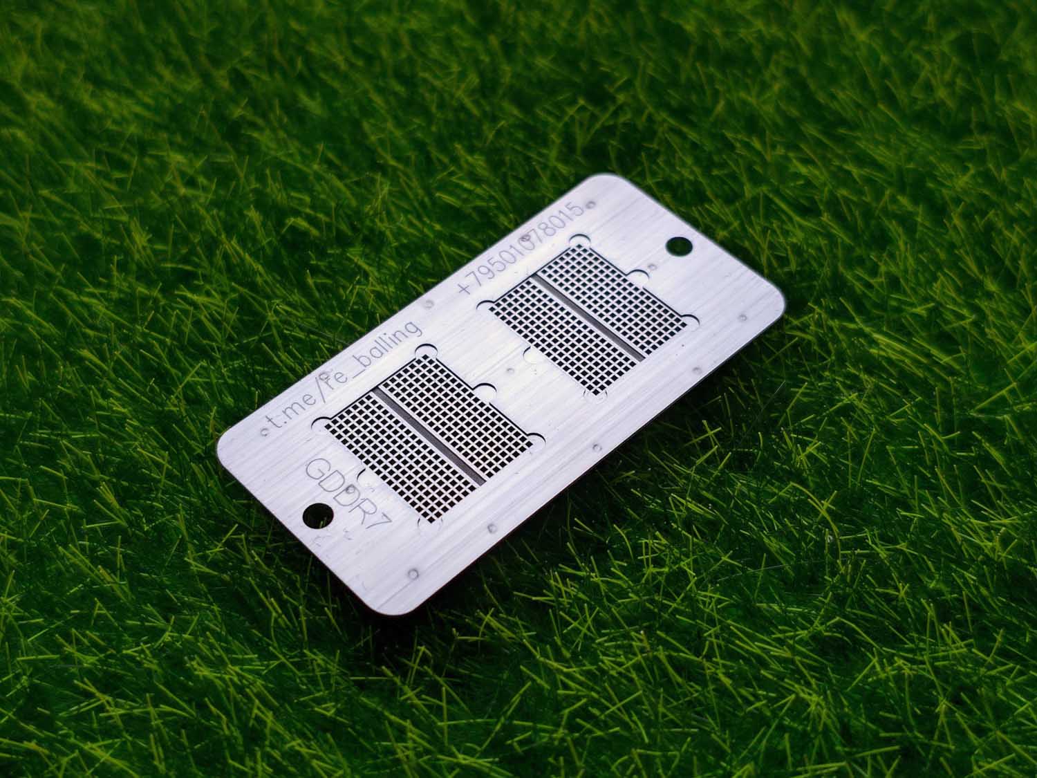 Трафарет прямого нагрева для микросхем GDDR7